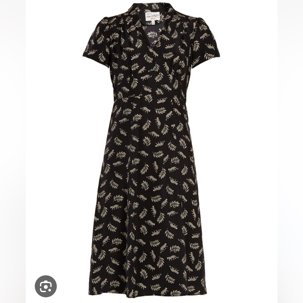 HVN silk Morgan dress 4